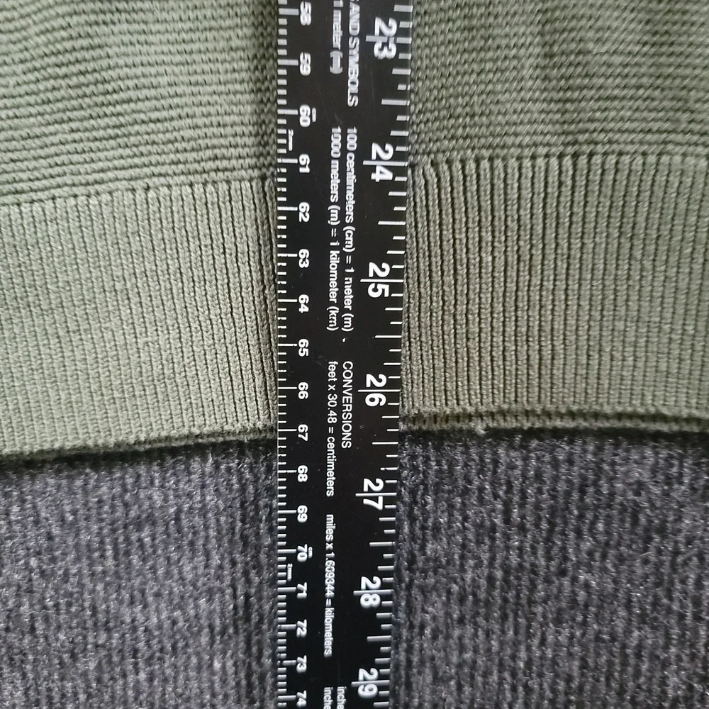 Adventuridge Men's Base‎ Layer Top Green Size L Thermal Knit Shirt